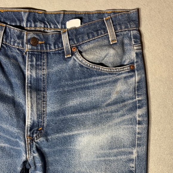 Vintage Orange Tab 517 Bootcut Levi's Jeans - Picture 4 of 14